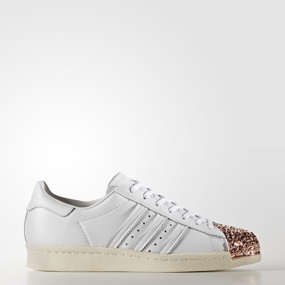 Adidas Superstar 80s - Originals γυναικεια - Ασπρα/Ασπρα,Μέγεθος: EU 36 – 54 2/3 (714GVTOU)